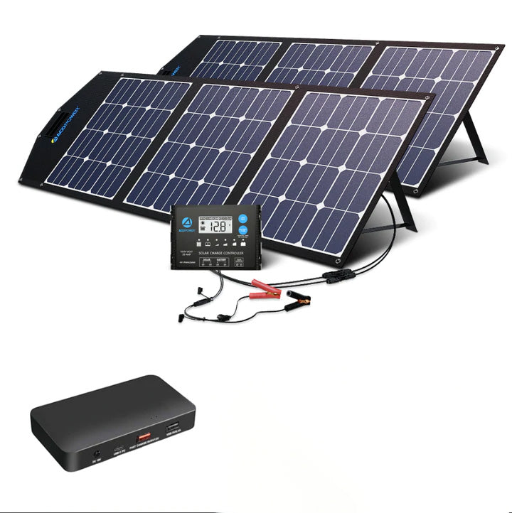 ACOPower 240W Foldable Solar Panel With ProteusX 20A Charge Controller - DropMenorca