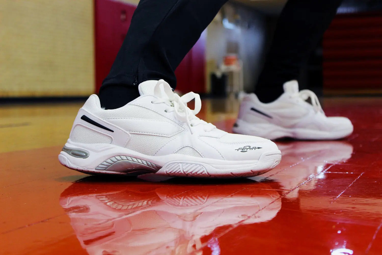 Men's High Arch Firm Support All-In-One Black Walking Shoes, Comfort & Performance Style - DropMenorca