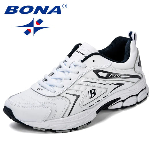 BONA Men Casual Shoes Brand Men Shoes Men Sneakers Flats Comfortable Breathable Microfiber Outdoor Leisure Footwear Trendy Style - DropMenorca