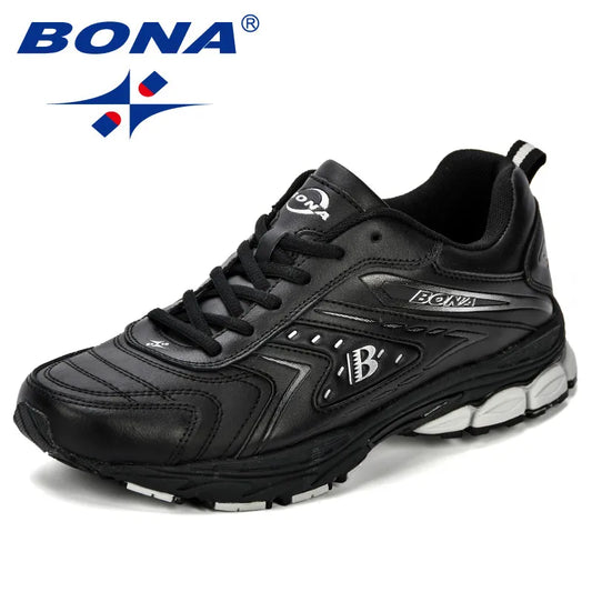 BONA Men Casual Shoes Brand Men Shoes Men Sneakers Flats Comfortable Breathable Microfiber Outdoor Leisure Footwear Trendy Style - DropMenorca
