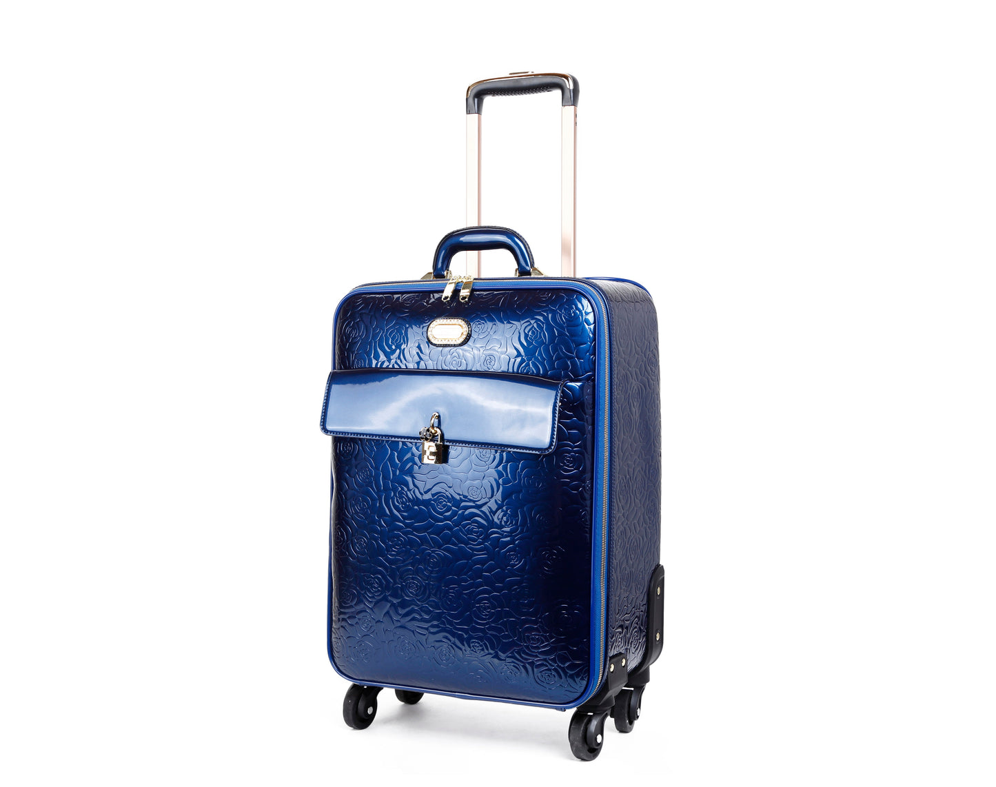 Rosy Lox Luggage 3 Pcs. Vegan Leather Suitcase Set - DropMenorca