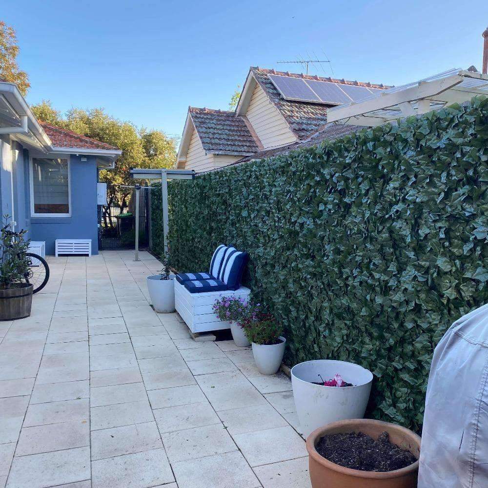 Fake Ivy Roll 3m X 1m – Instant Artificial Hedge Panel Ivy Roll - DropMenorca